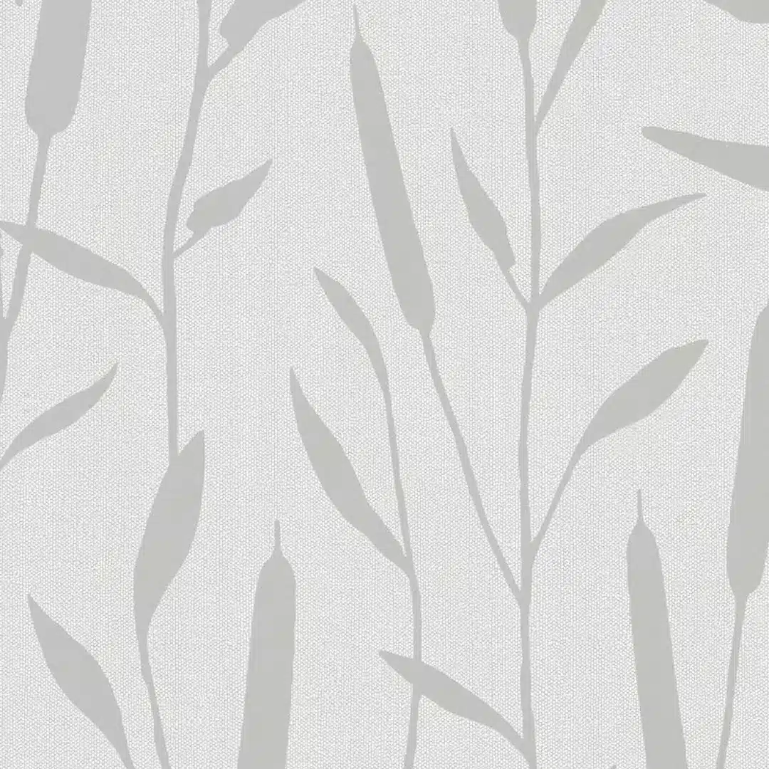 Papel pintado Juncos Gris