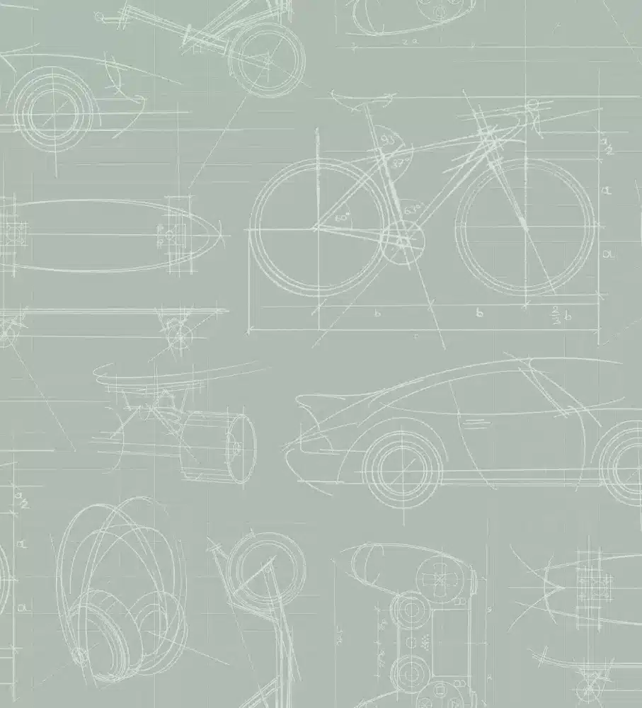 Papel pintado greenprint industrial